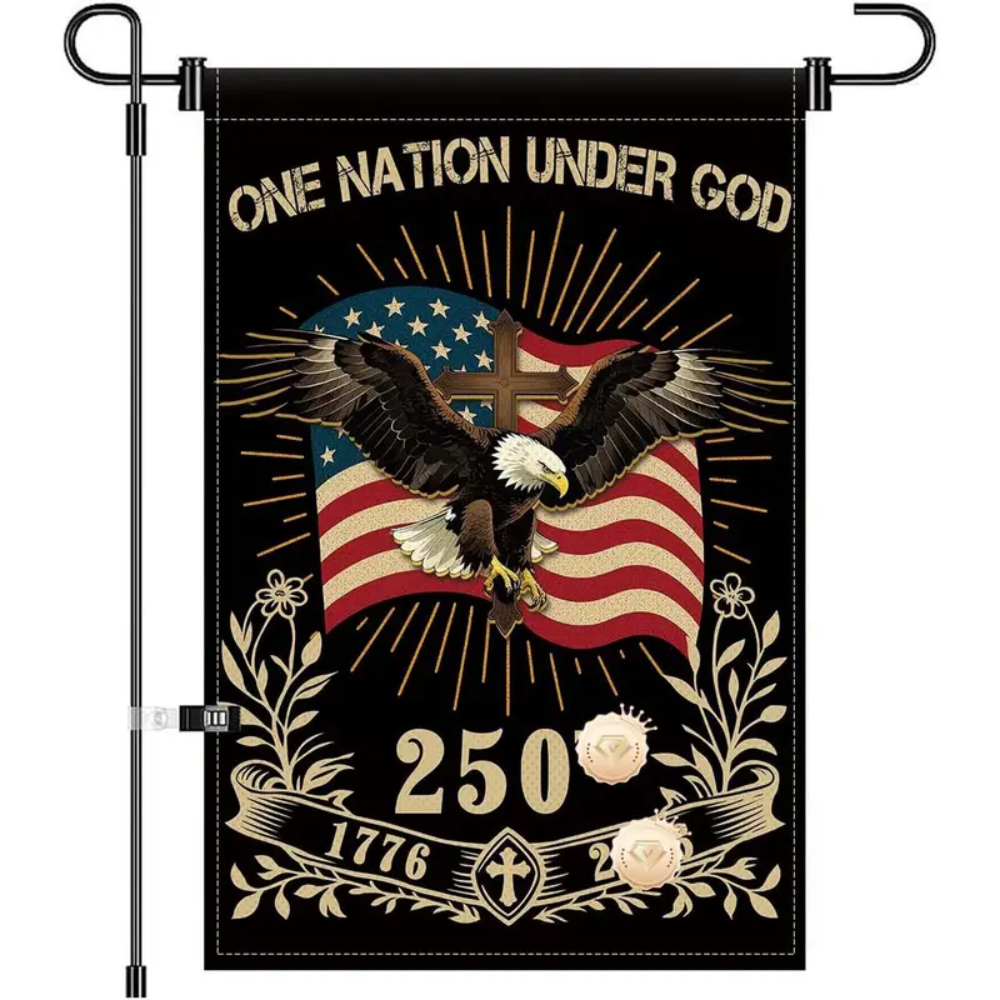 [Copy]Outdoor American Flag With Embroidered Stars