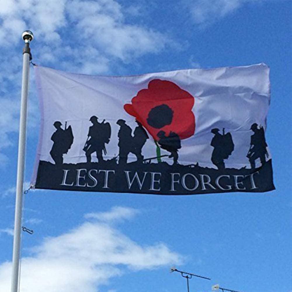 Remembrance Day Memorial Flag-Globe Flags