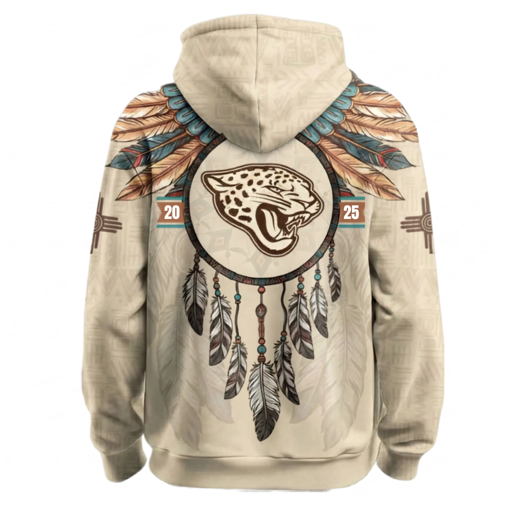 Jacksonville Jaguars Inspired Graphic Hoodie