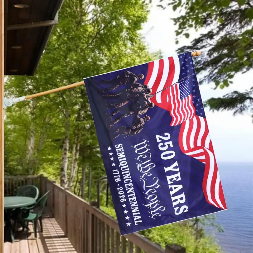 [Copy]Outdoor American Flag With Embroidered Stars