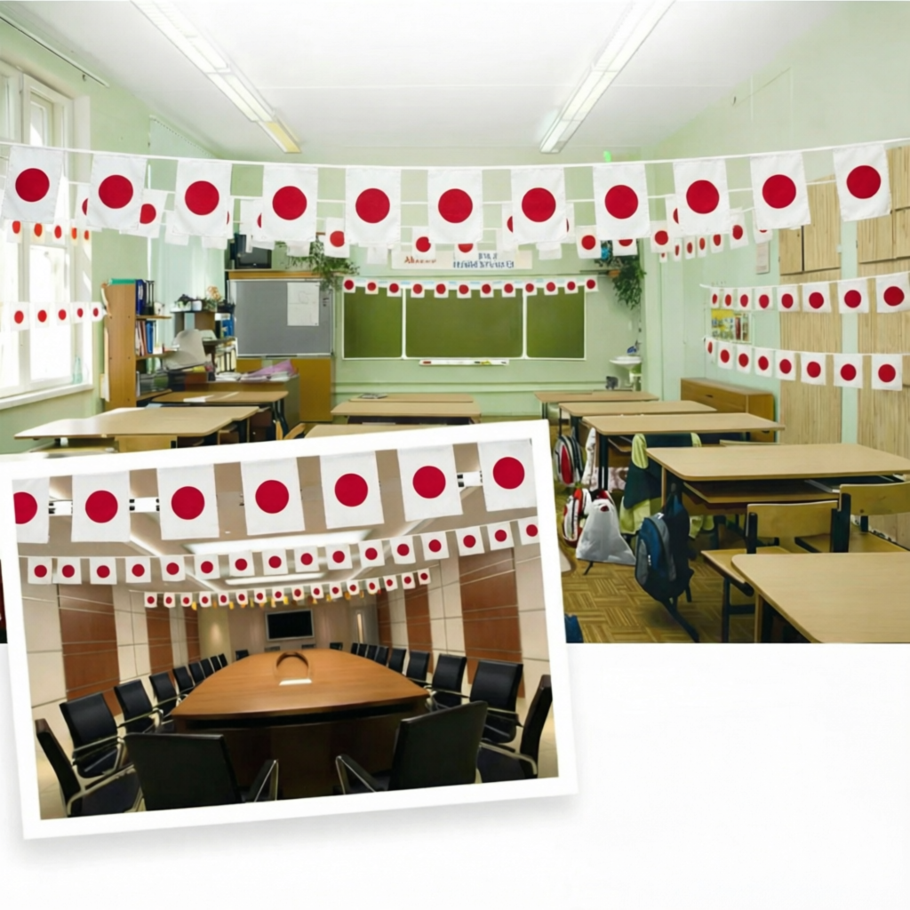 Official FIFA 2026 Japan Flag Banner