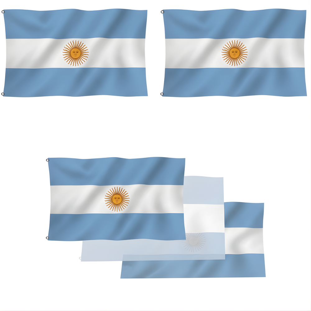 Official FIFA 2026 Argentina Flag