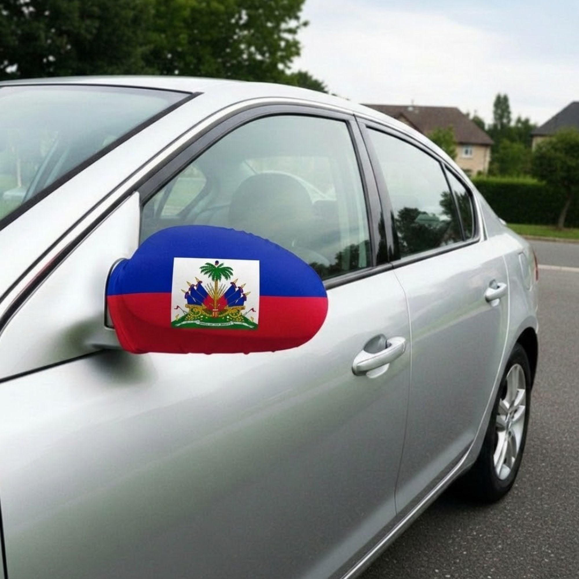 Official FIFA 2026 Haiti Car Mirror Flag