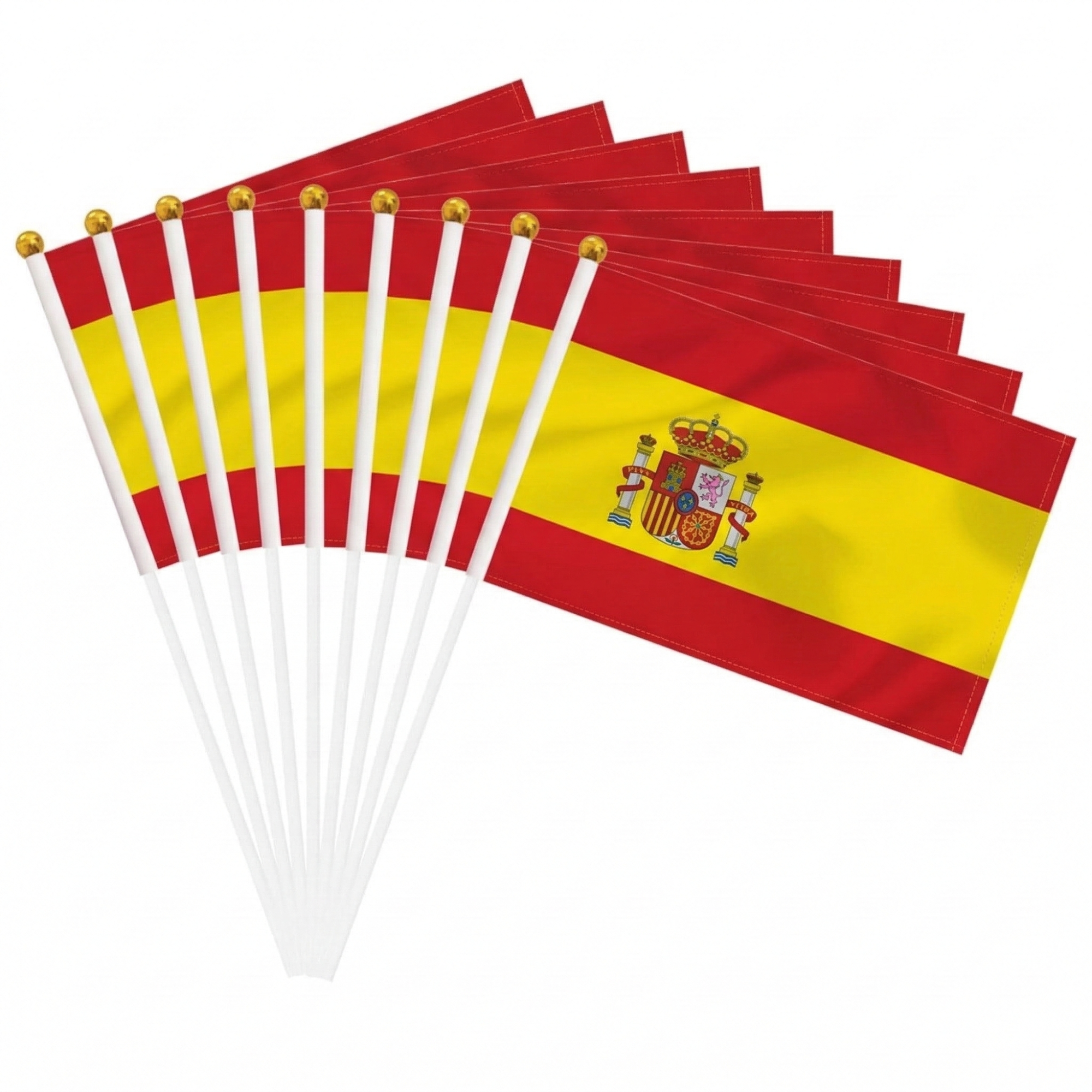 10 Pieces Of Official FIFA 2026 Spain Mini Flags
