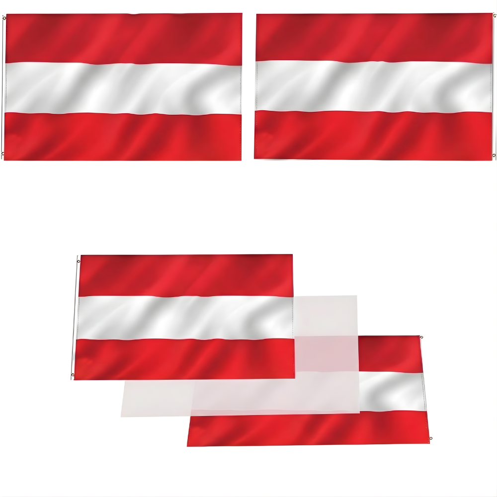 Official FIFA 2026 Austria Flag