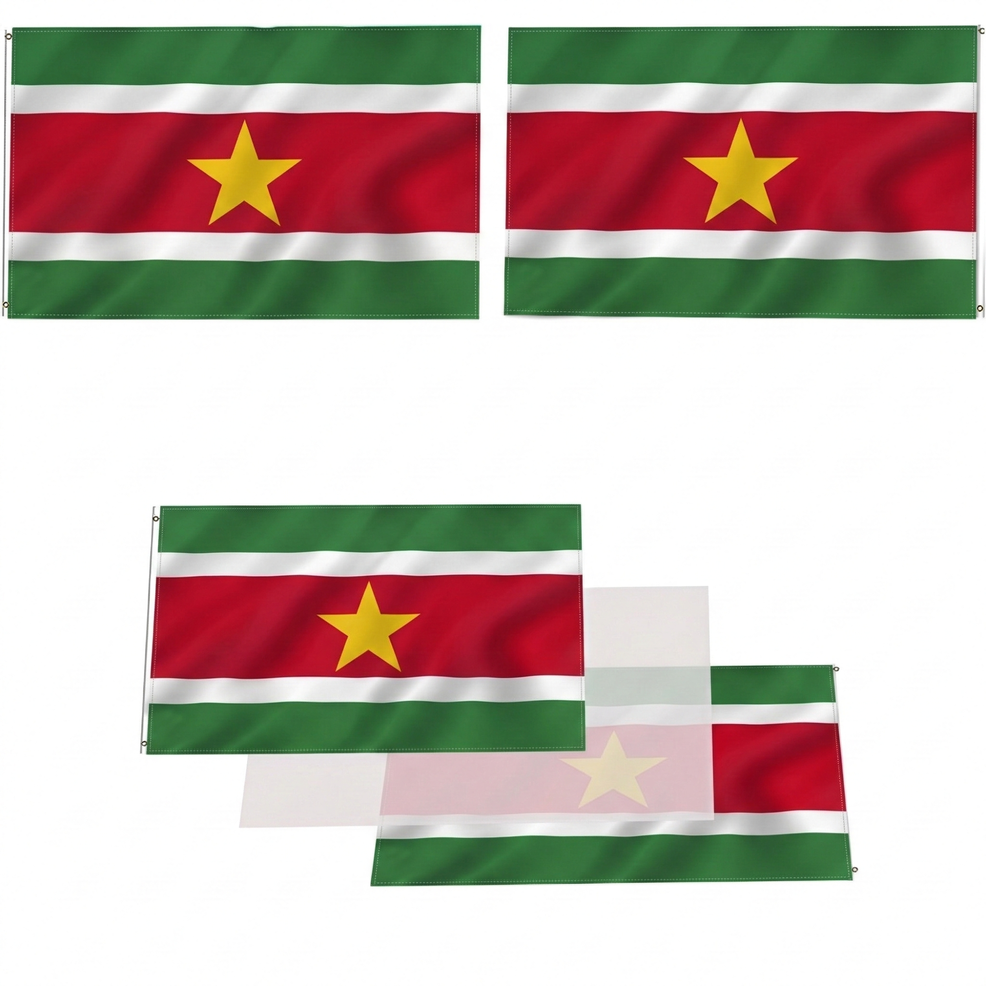 Official FIFA 2026 Suriname Flag