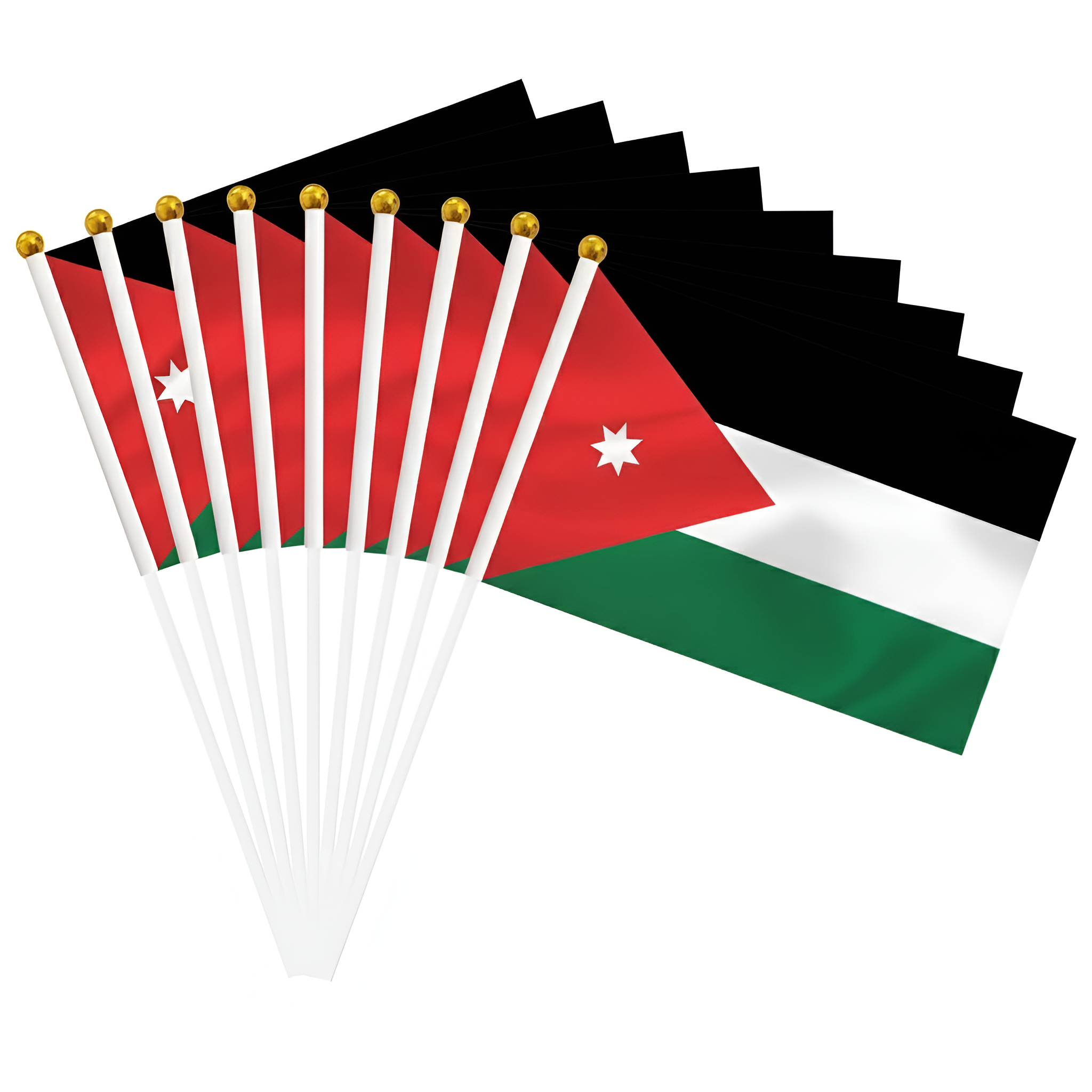 10 Pieces Of Official FIFA 2026 Jordan Mini Flags