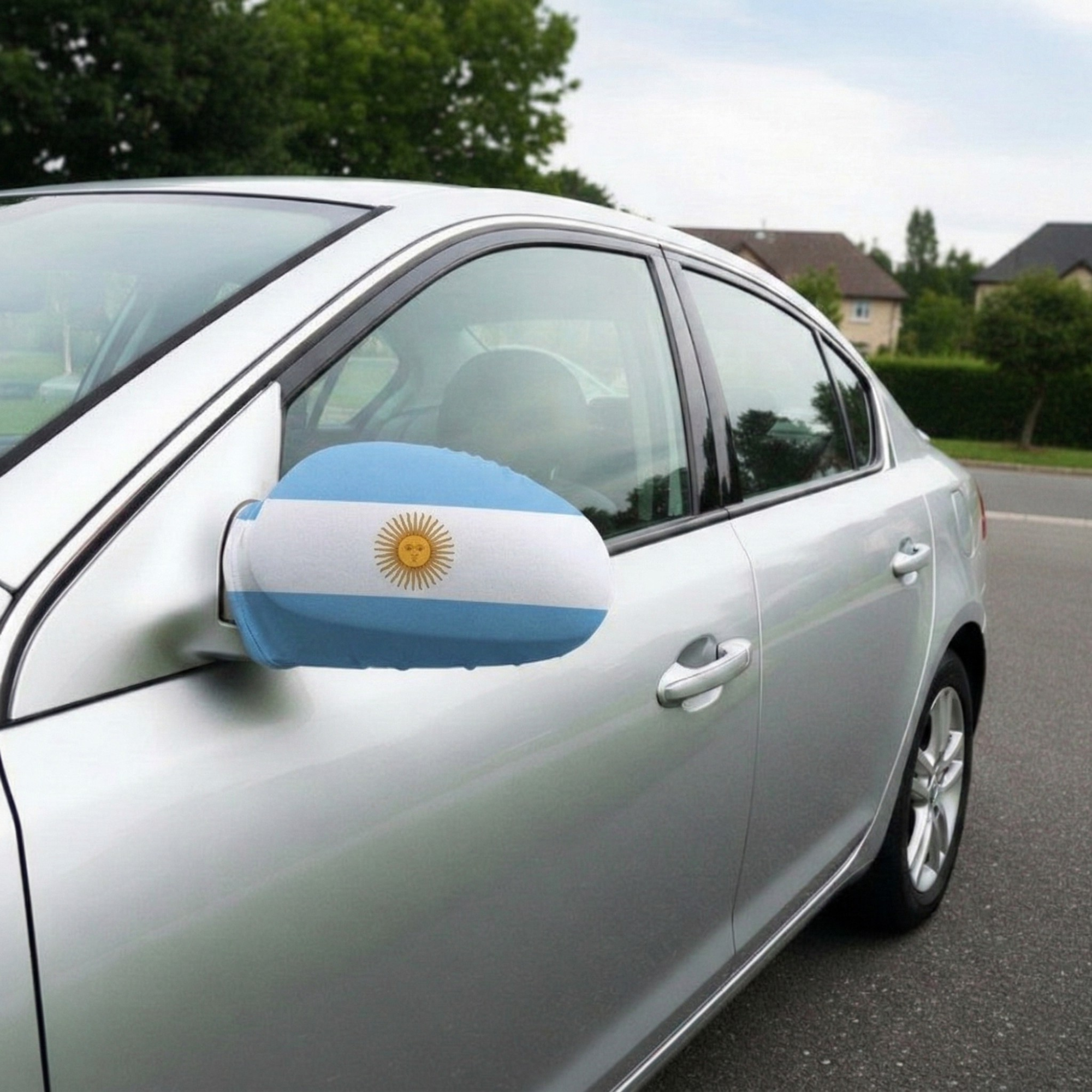 Official FIFA 2026 Argentina Car Mirror Flag
