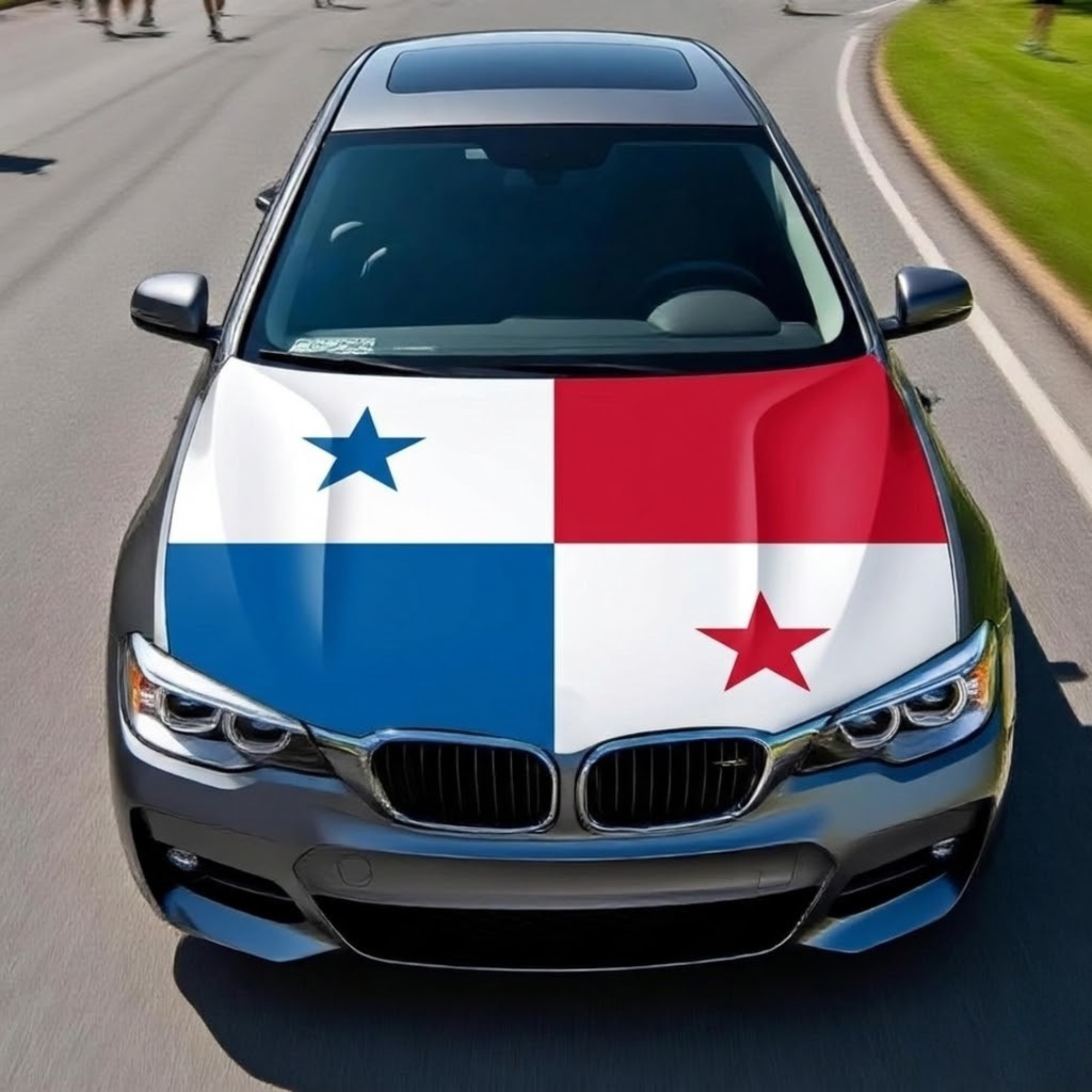 Official FIFA 2026 Panama Flag Car Hood Cover