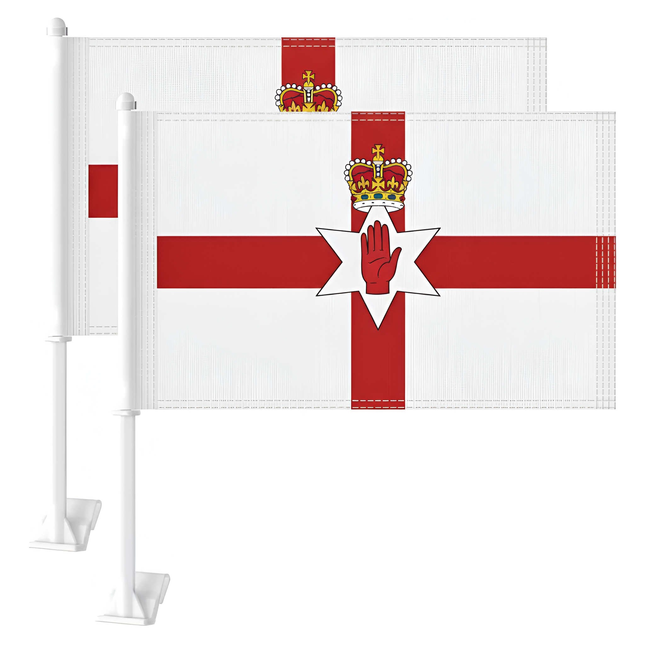 Official FIFA 2026 Northern Ireland Car Flag - product view