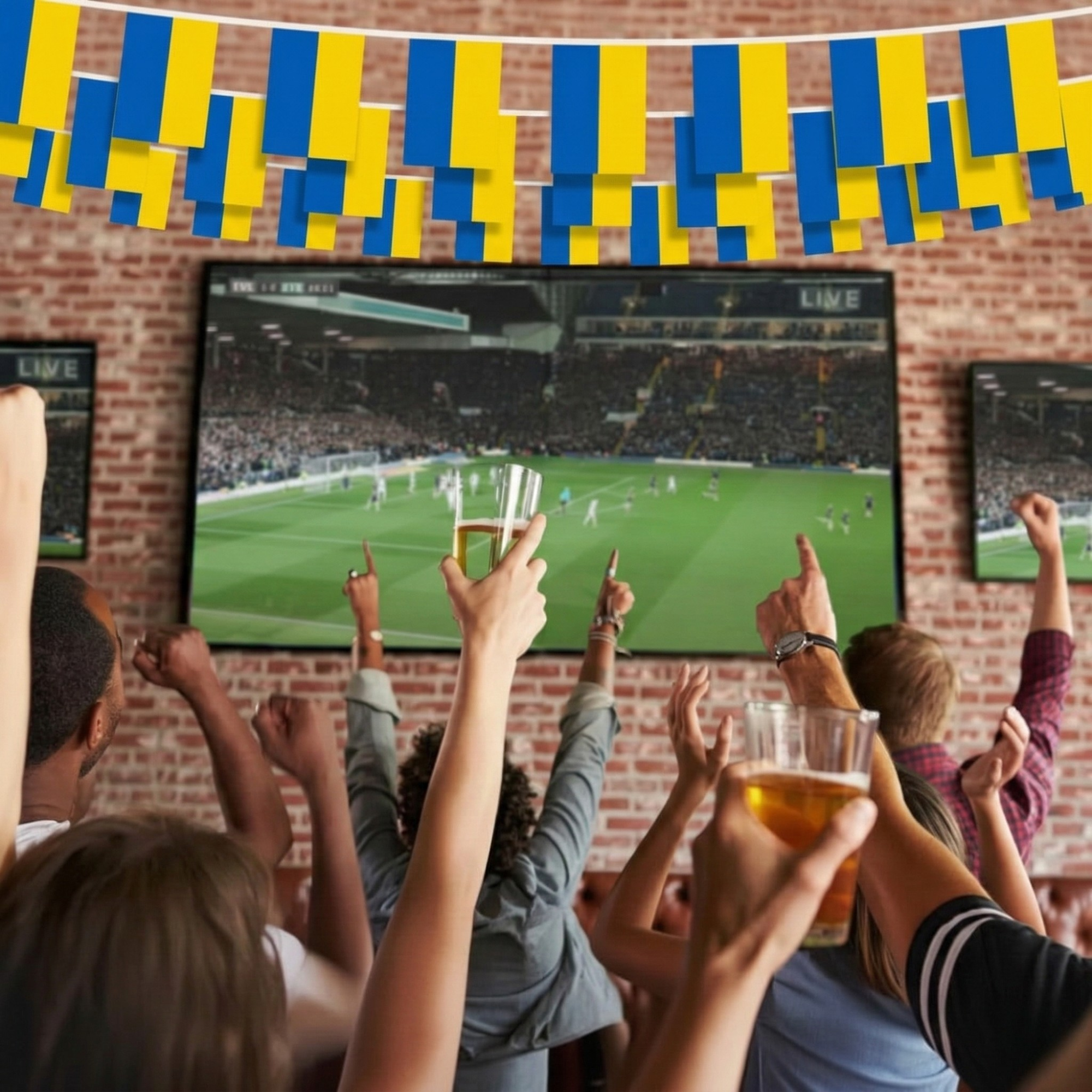 Official FIFA 2026 Ukraine Flag Banner