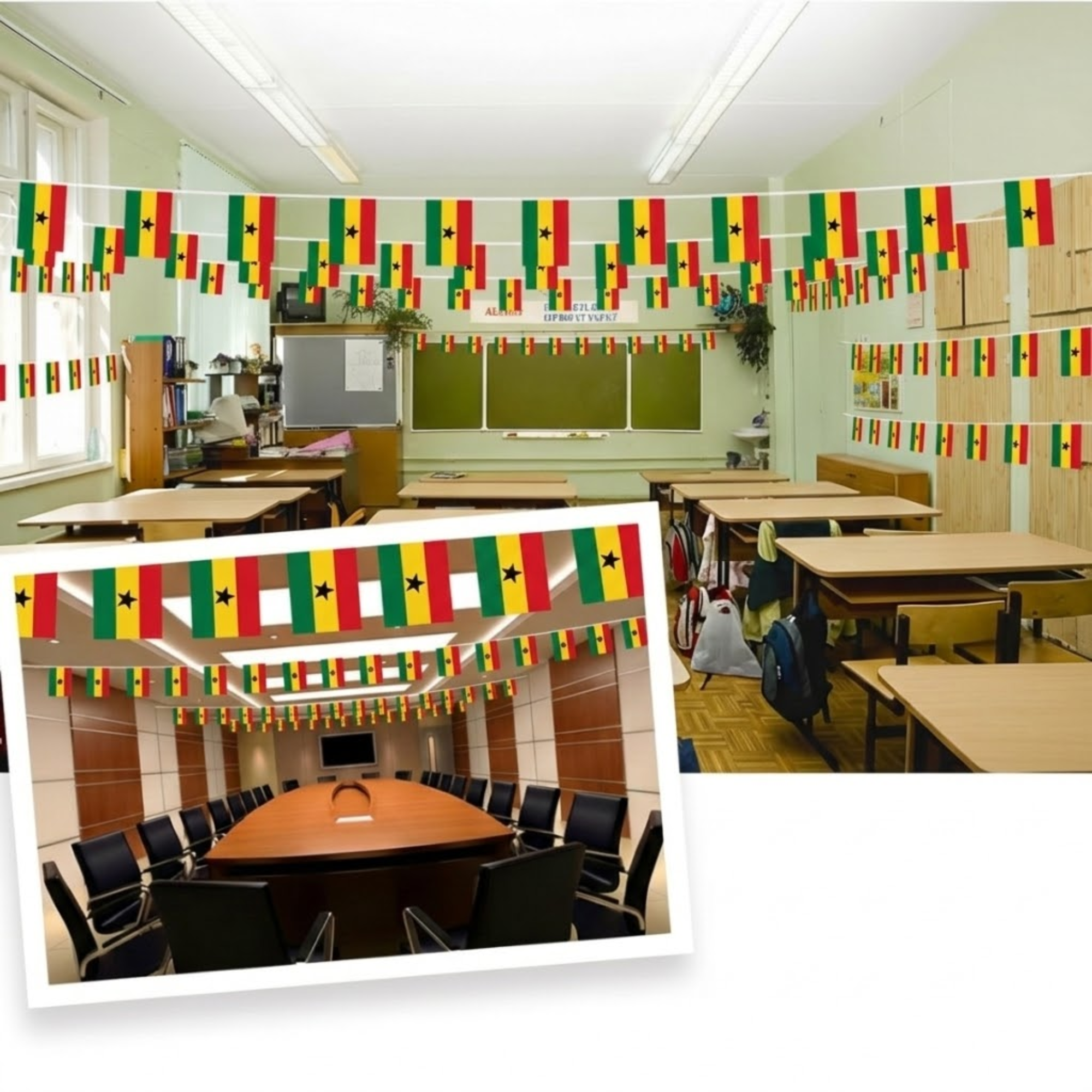 Official FIFA 2026 Ghana Flag Banner