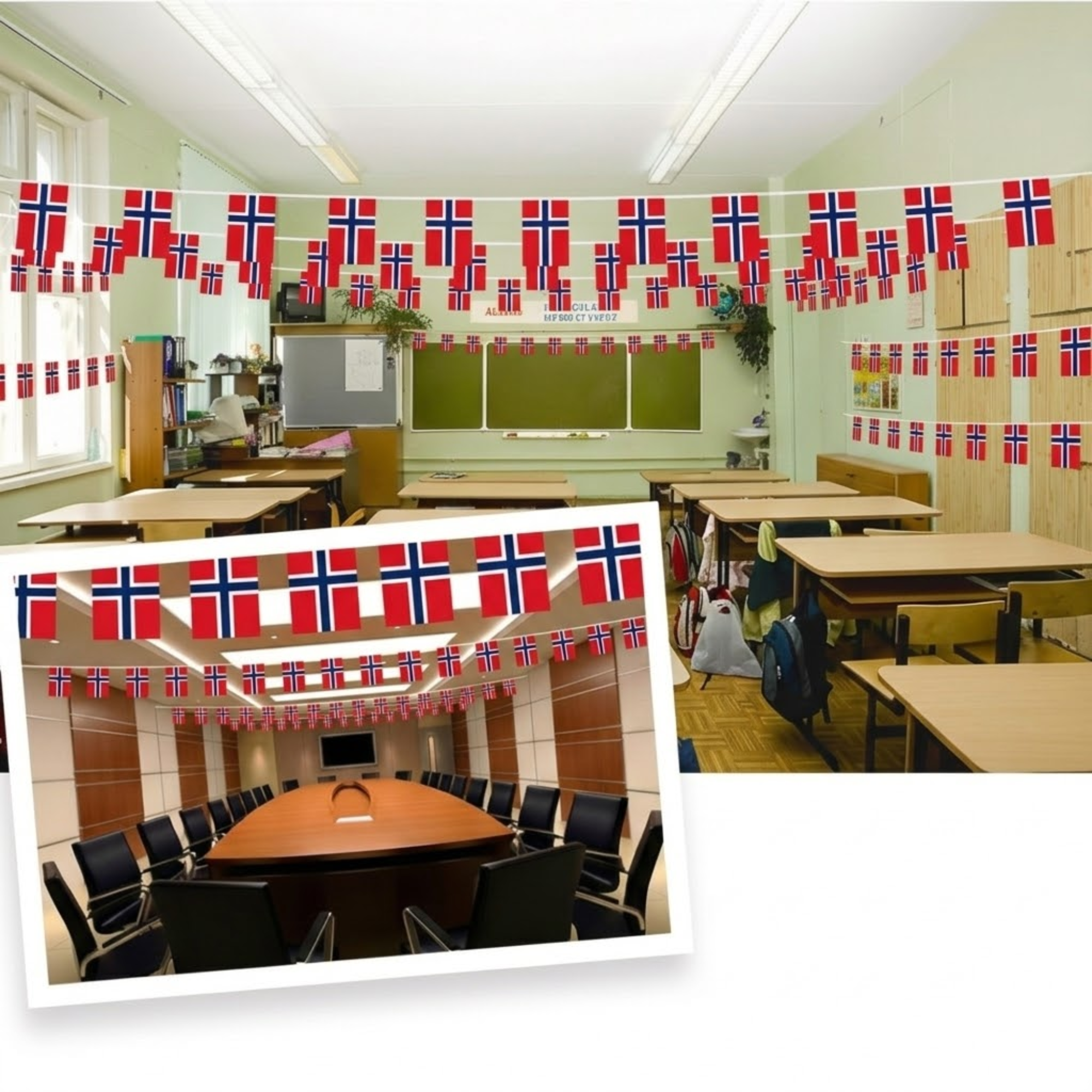 Official FIFA 2026 Norway Flag Banner