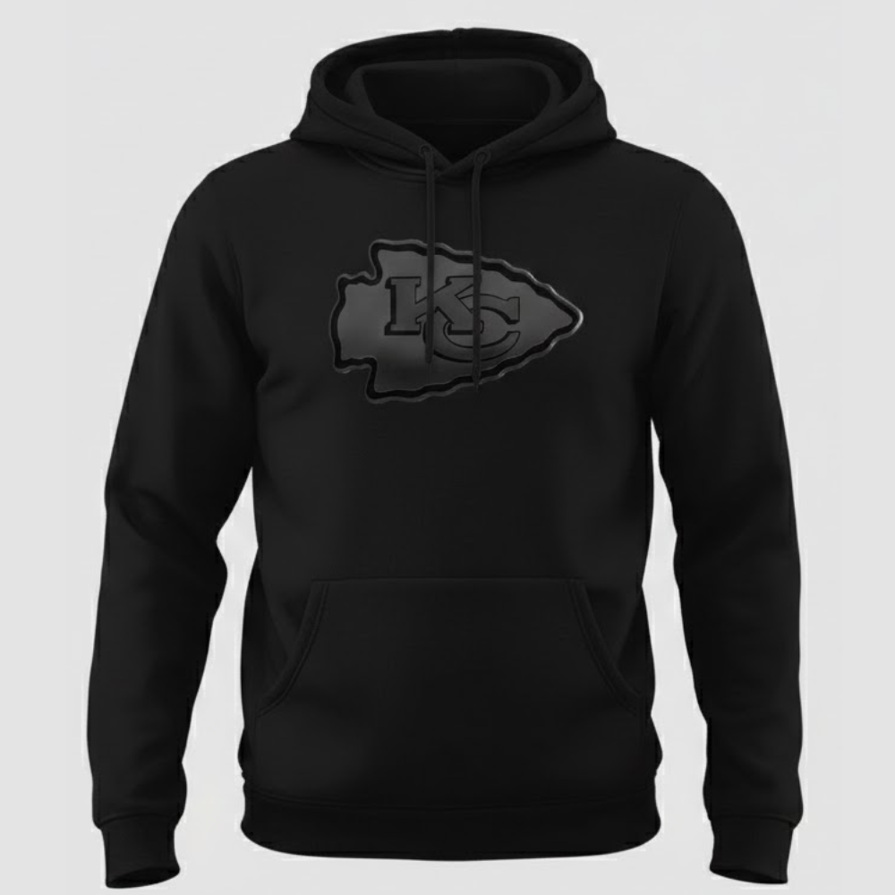 Chiefs Back In Black Hoodie