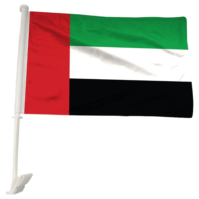 United Arab Emirates Car Window Mounted Flag For Home Decor-Globe Flags