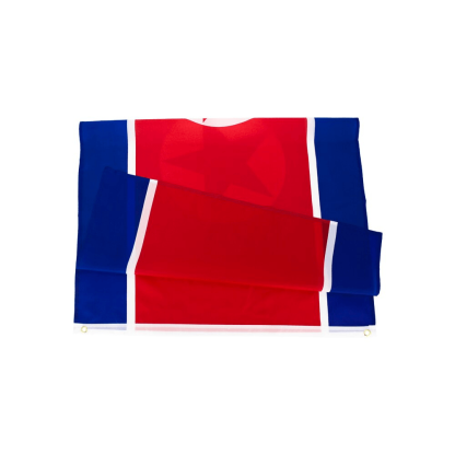 North Korean Flag-Globe Flags