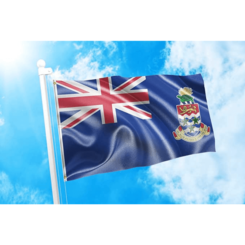 Pitcairn Islands Flag flying on outdoor flagpole