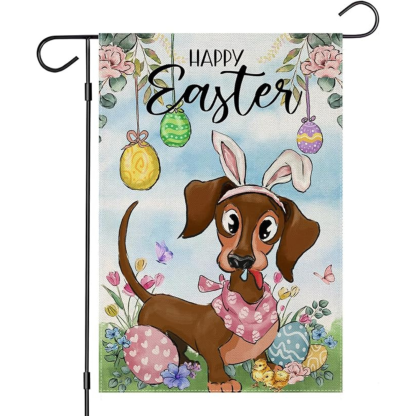 Merry Woofmas House Flags For Outdoor Decoration-Globe Flags