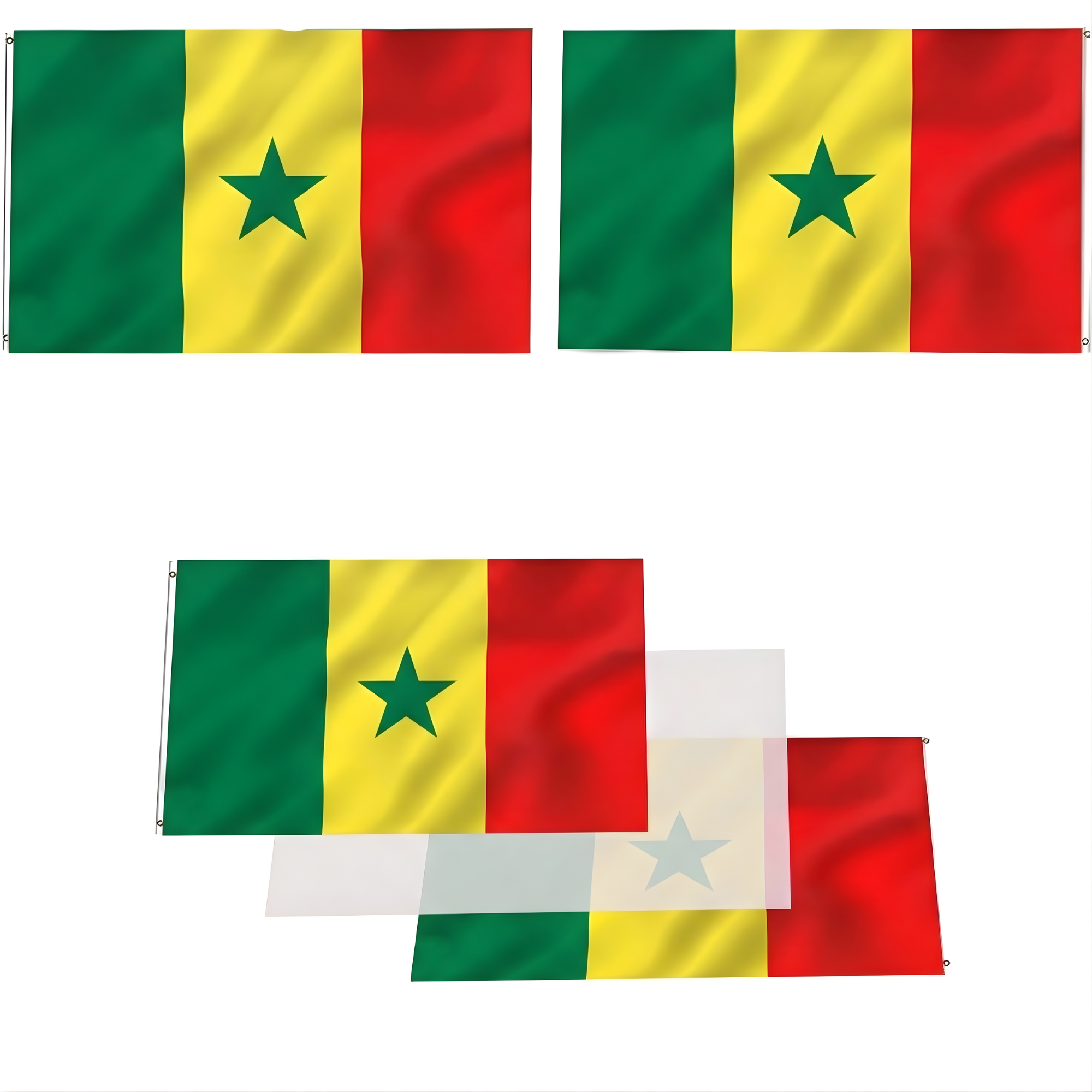 Official FIFA 2026 Senegal Flag