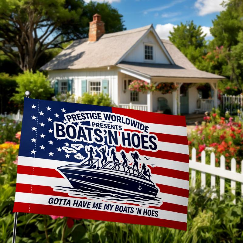 American 250th Anniversary House Flag Decor