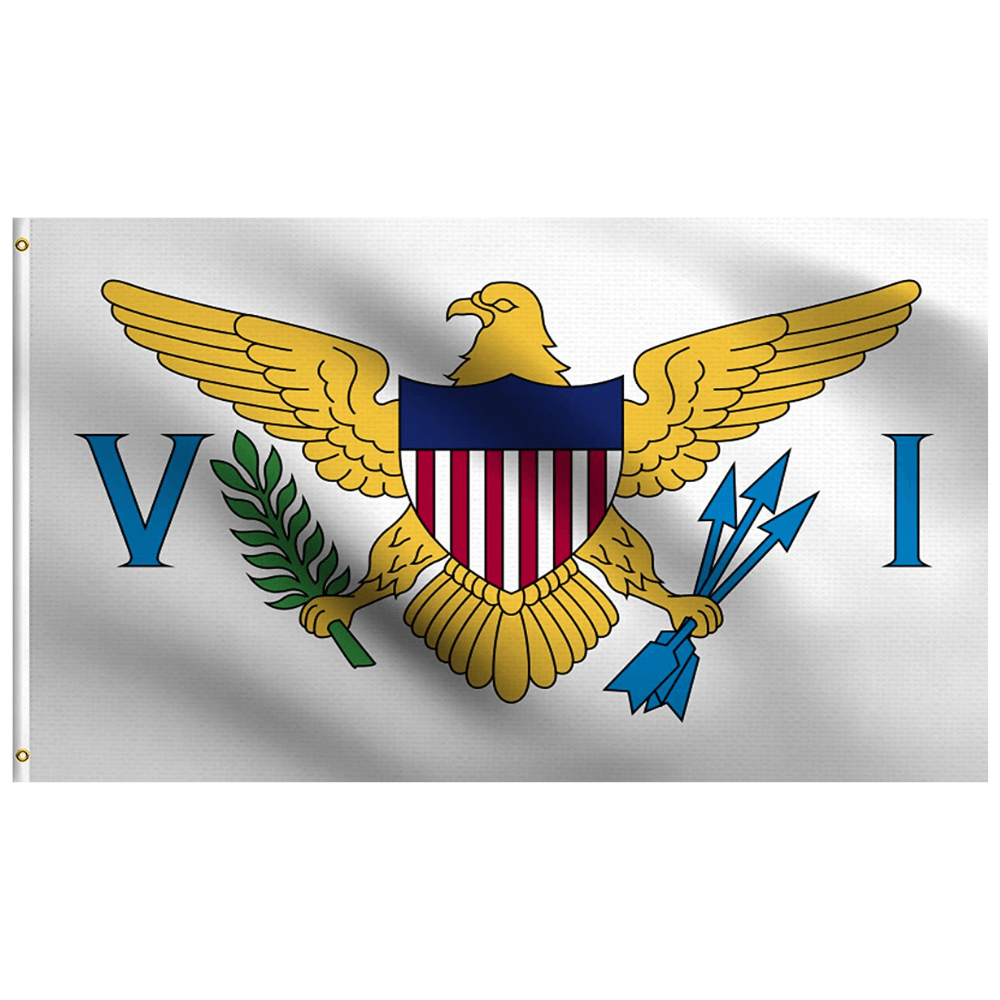 Virgin Islands Flag-Globe Flags