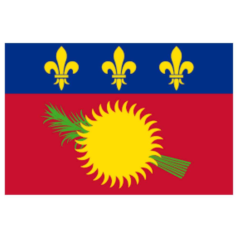 Guadeloupe Car Flag-Globe Flags