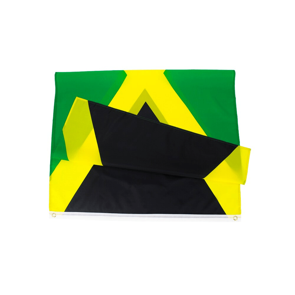 Jamaican Flag-Globe Flags