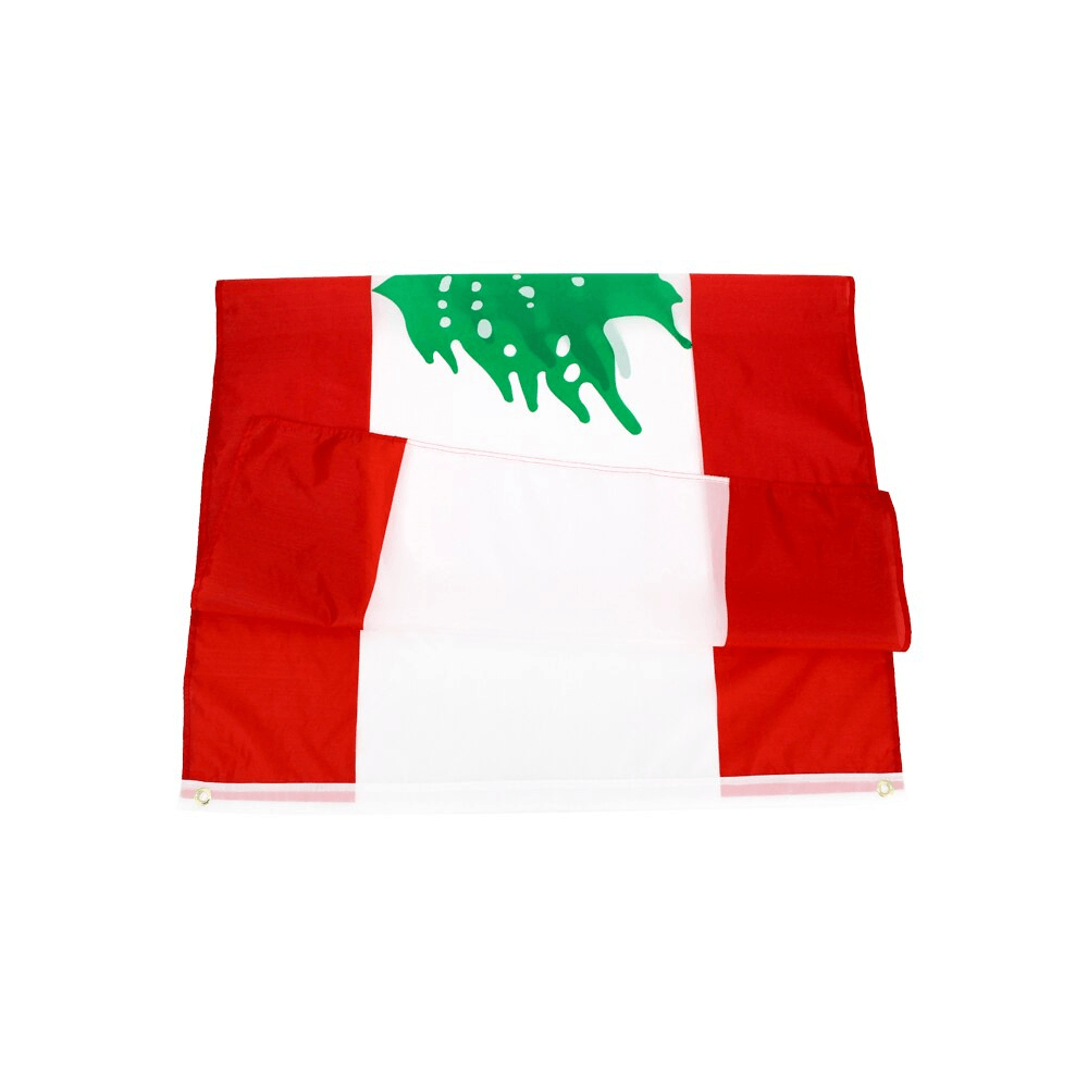 Lebanon National Polyester Flag-Globe Flags