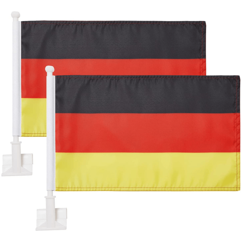 Germany Car Window Flag-Globe Flags