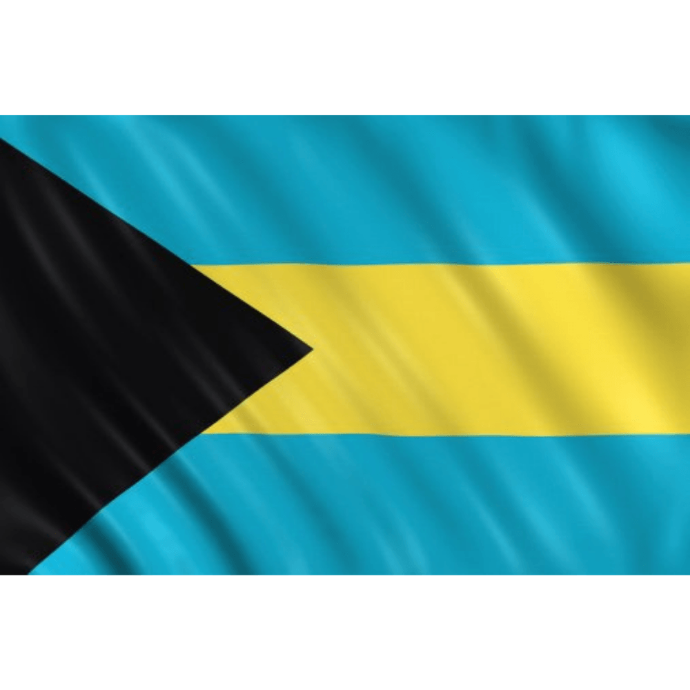 Bahamas Country Flag-Globe Flags