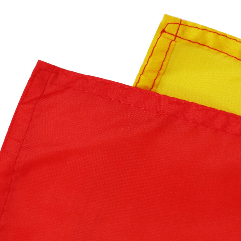Welsh Owain Glyndwr Flag with brass grommet hardware detail