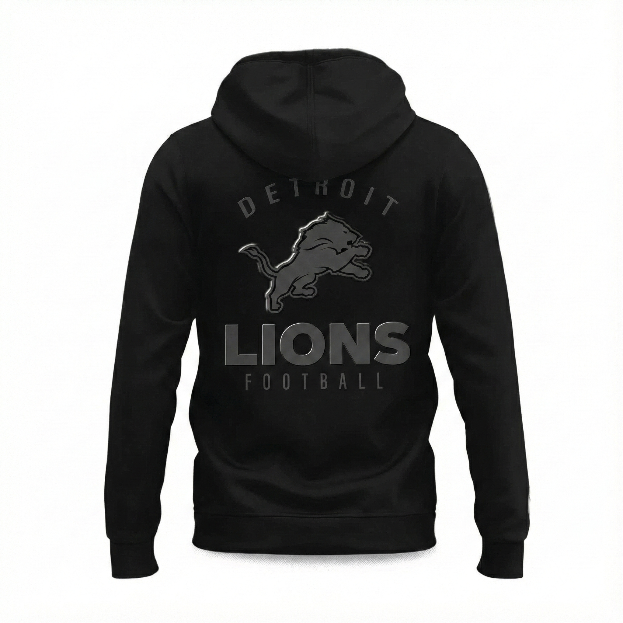 2025 Lions Back In Black Hoodie