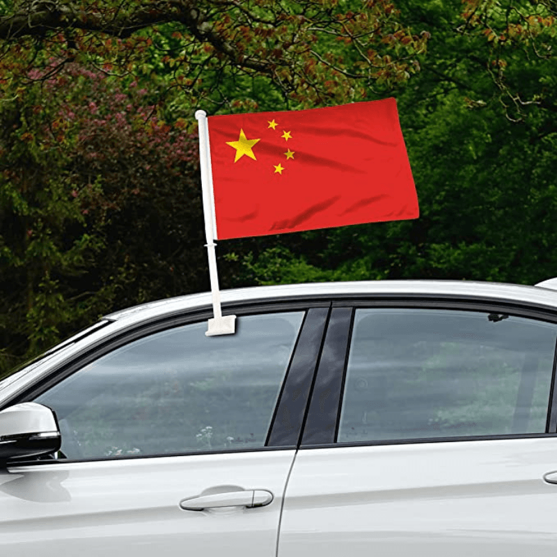 China Car Window Flag-Globe Flags