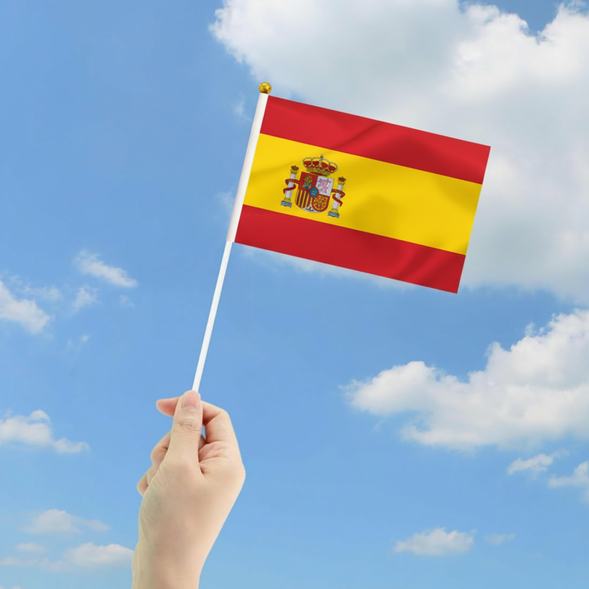 10 Pieces Of Official FIFA 2026 Spain Mini Flags