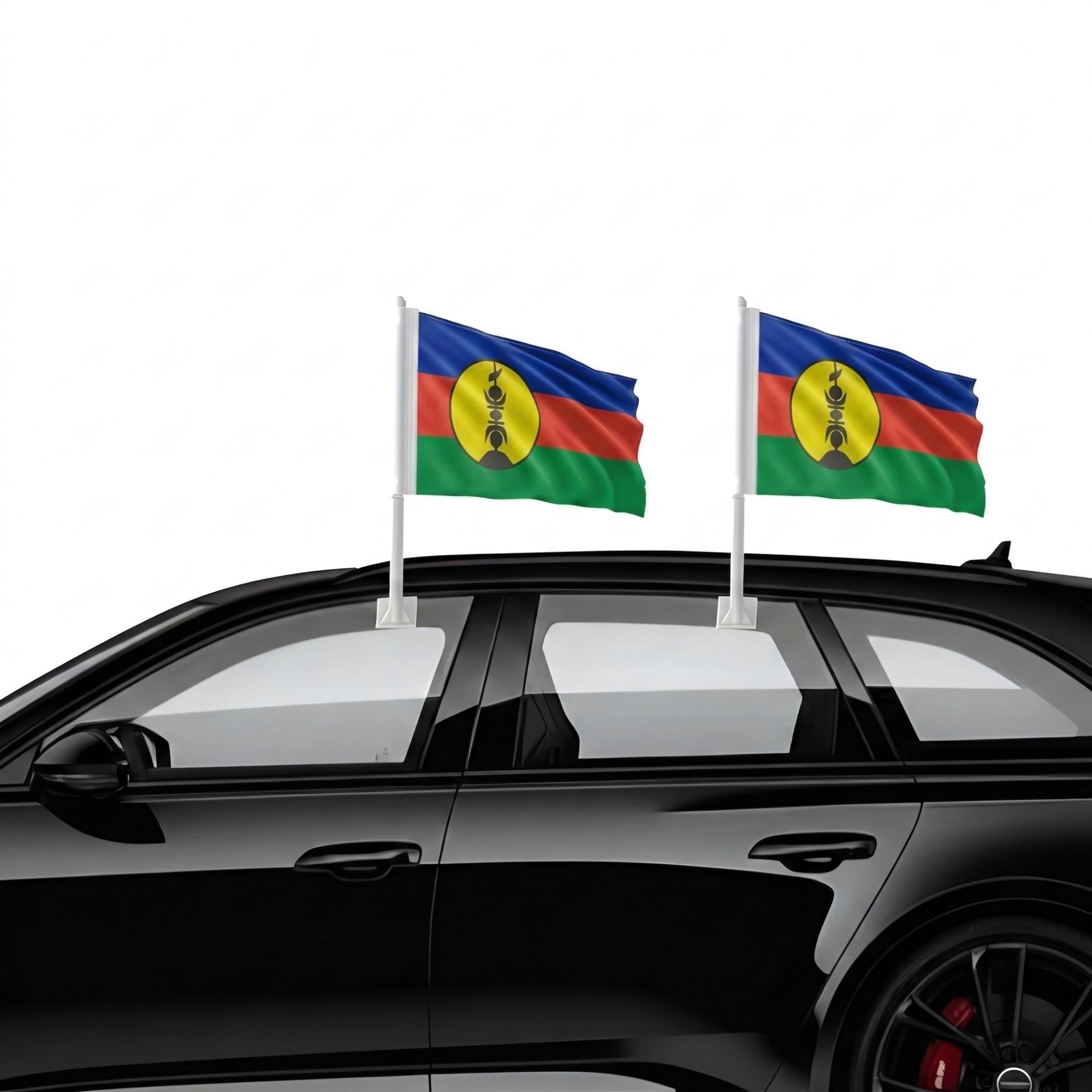 Official FIFA 2026 New Caledonia Car Flag