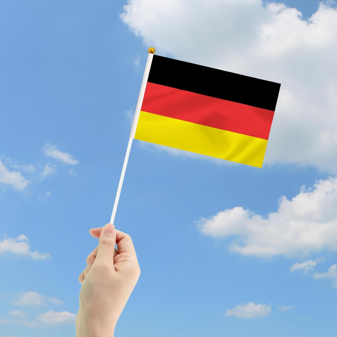 50 Pieces Of Official FIFA 2026 Germany Mini Flags