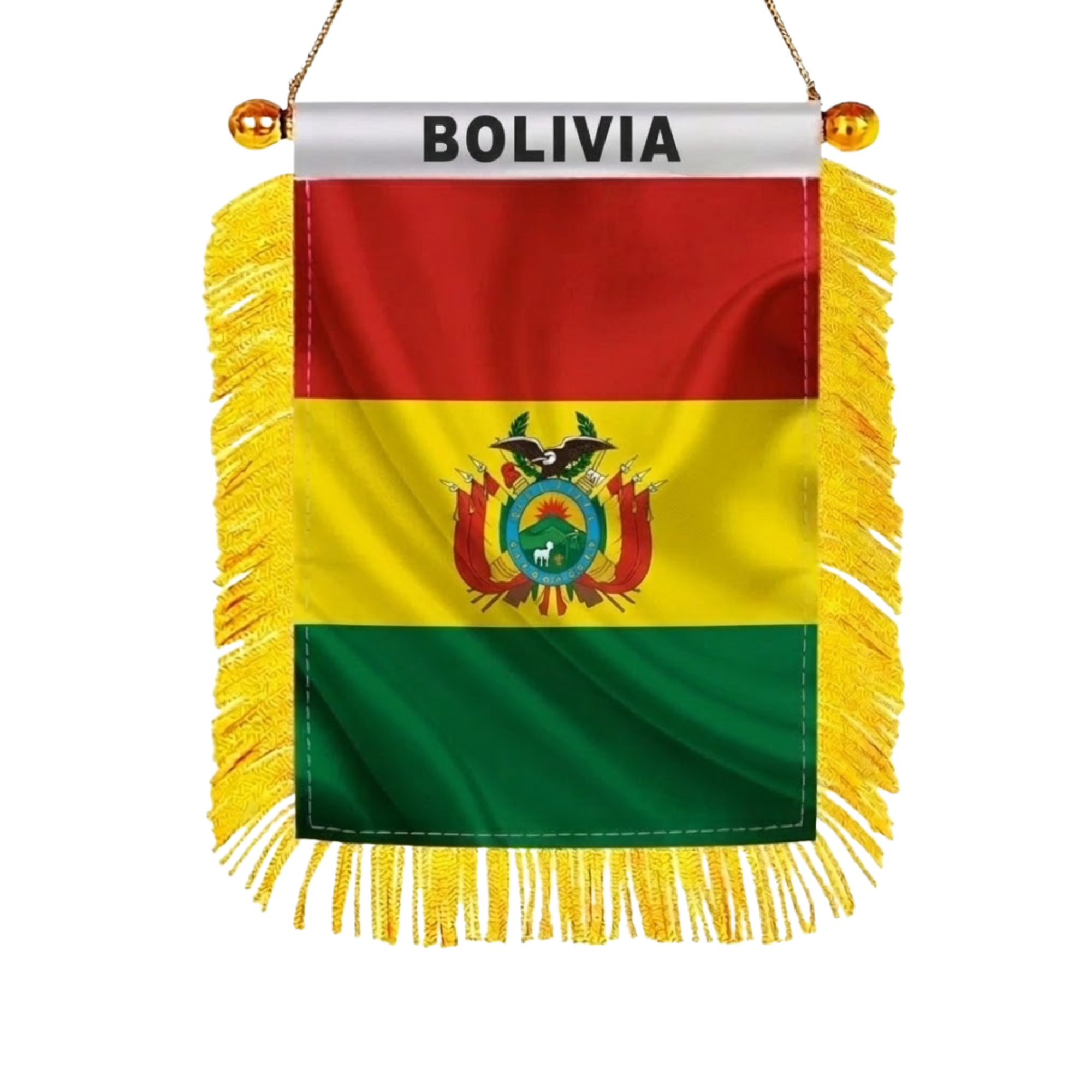 Official FIFA 2026 Bolivia Car Window Mini Decorative Flag