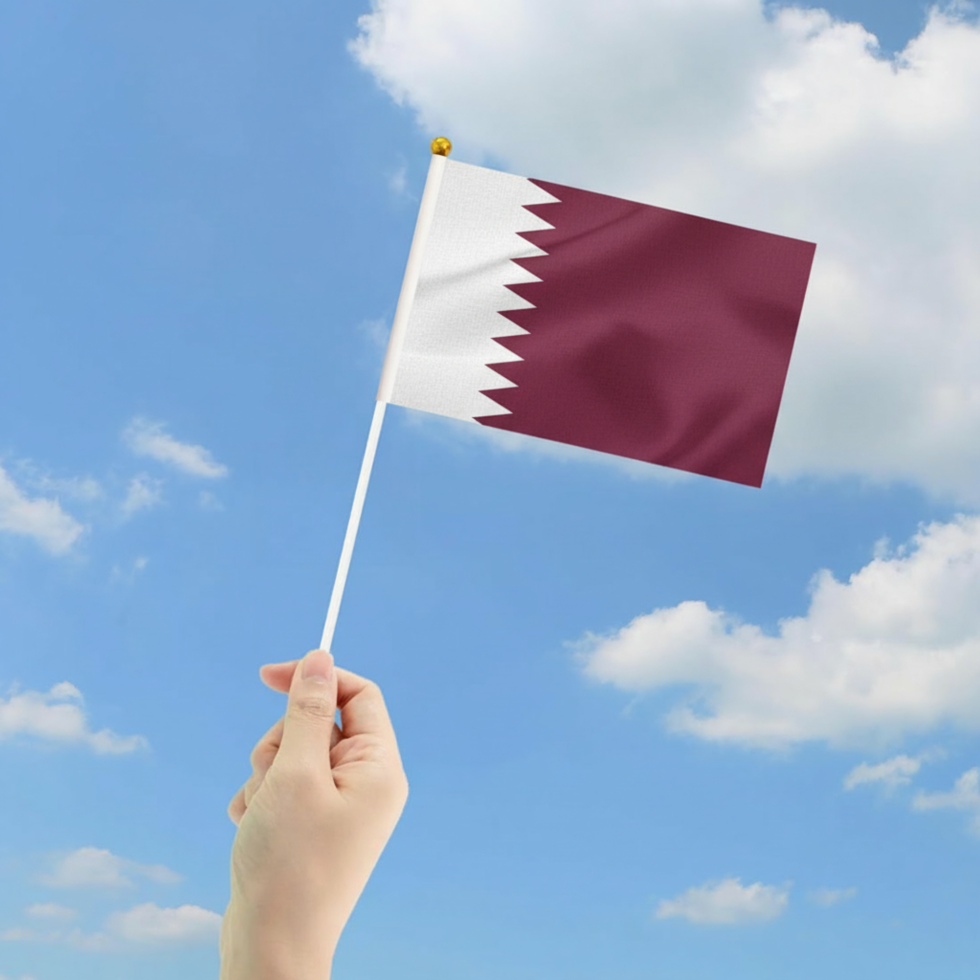 10 Pieces Of Official FIFA 2026 Qatar Mini Flags