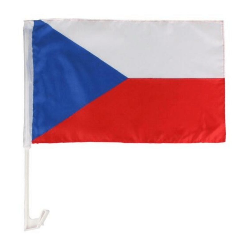 Czech Republic Car Window Mounted Flag For Car Decor-Globe Flags