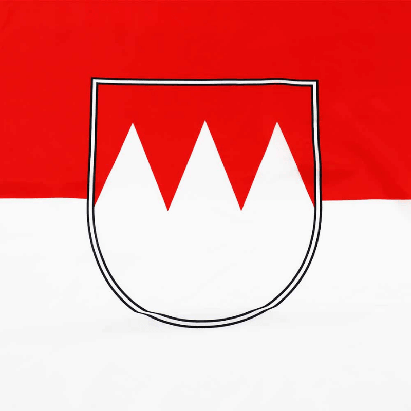 Franconia Bavarian Flags flying on outdoor flagpole