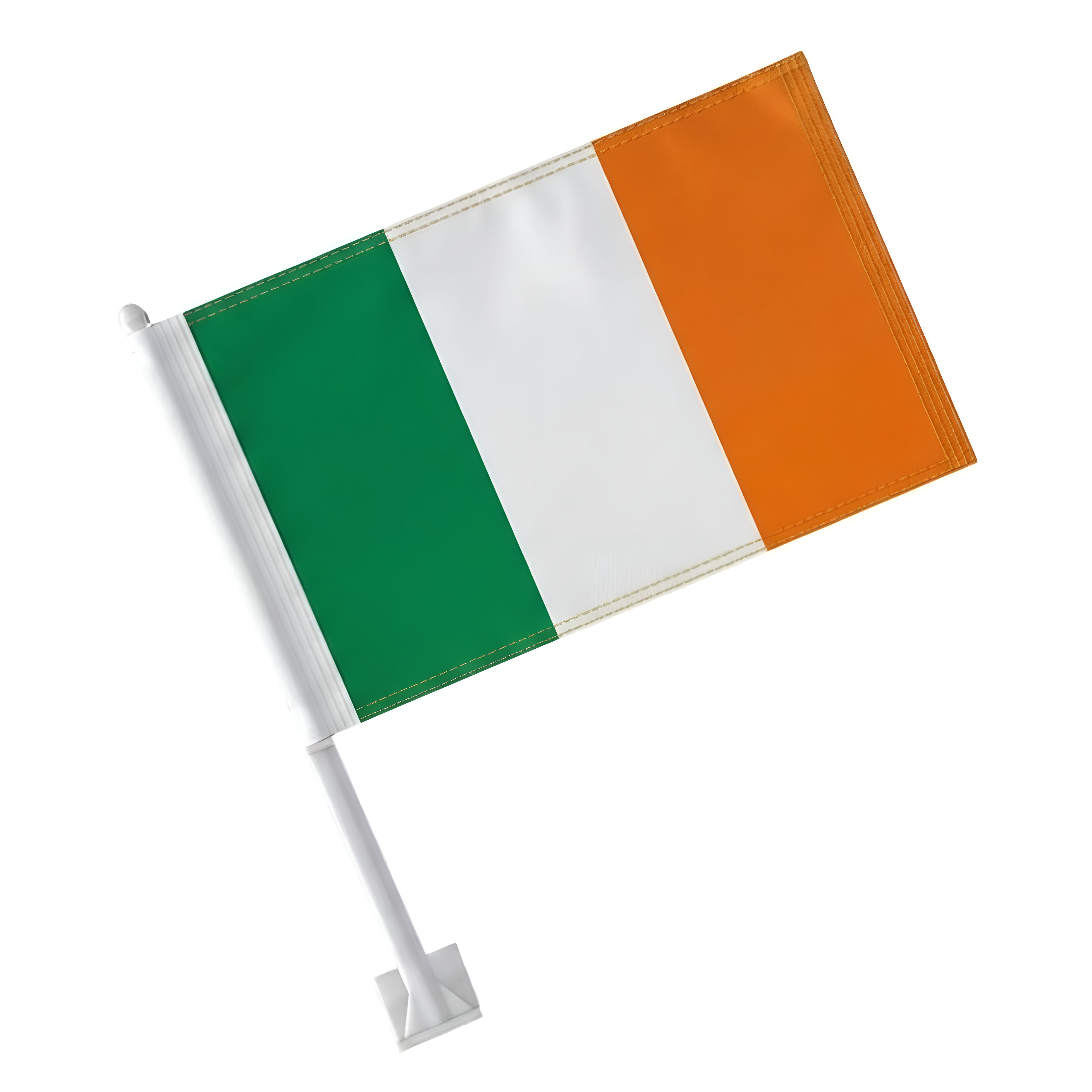 Official FIFA 2026 Ireland Car Flag attached to car window
