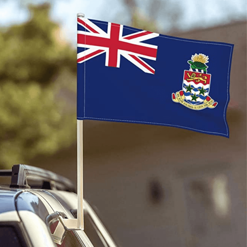 Cayman Islands Car Flag-Globe Flags