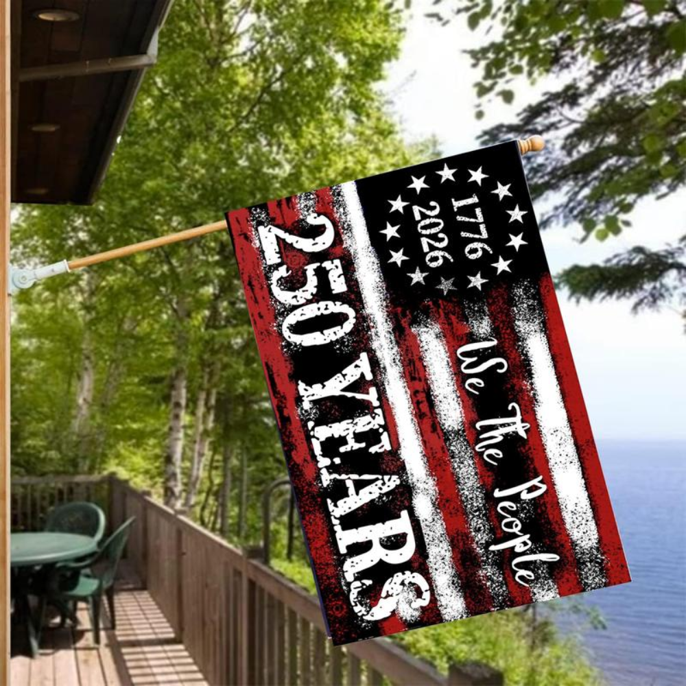 [Copy]Outdoor American Flag With Embroidered Stars