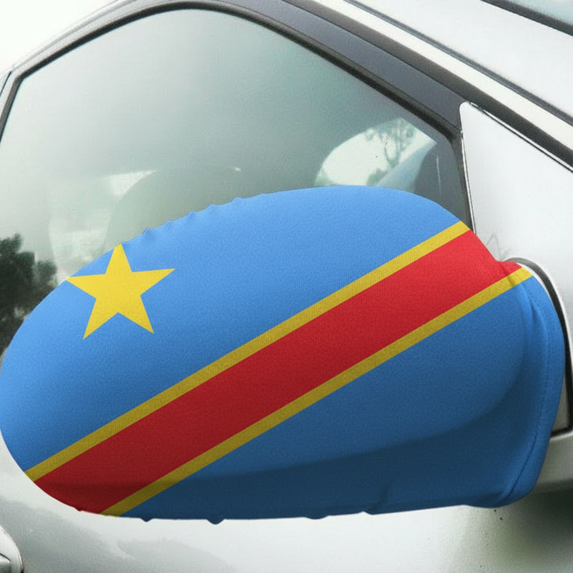 Official FIFA 2026 Democratic Republic of the Congo Car Mirror Flag