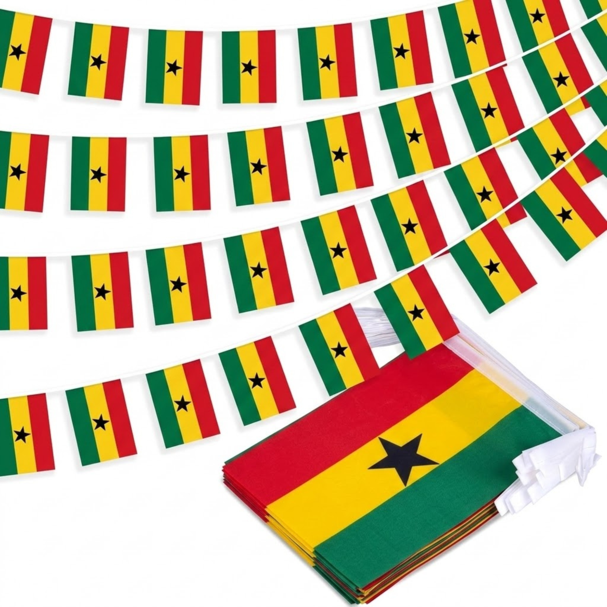 Official FIFA 2026 Ghana Flag Banner