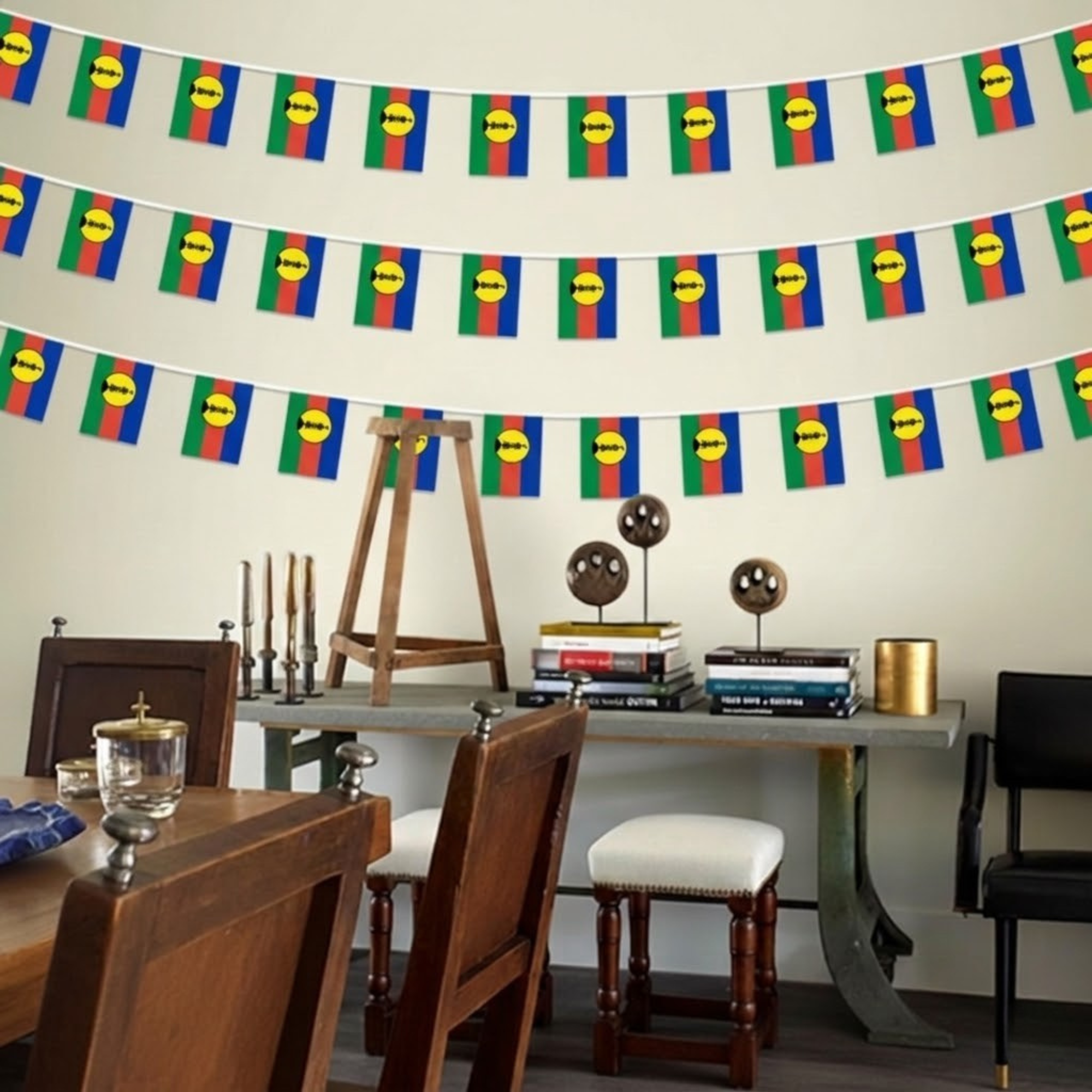 Official FIFA 2026 New Caledonia Flag Banner