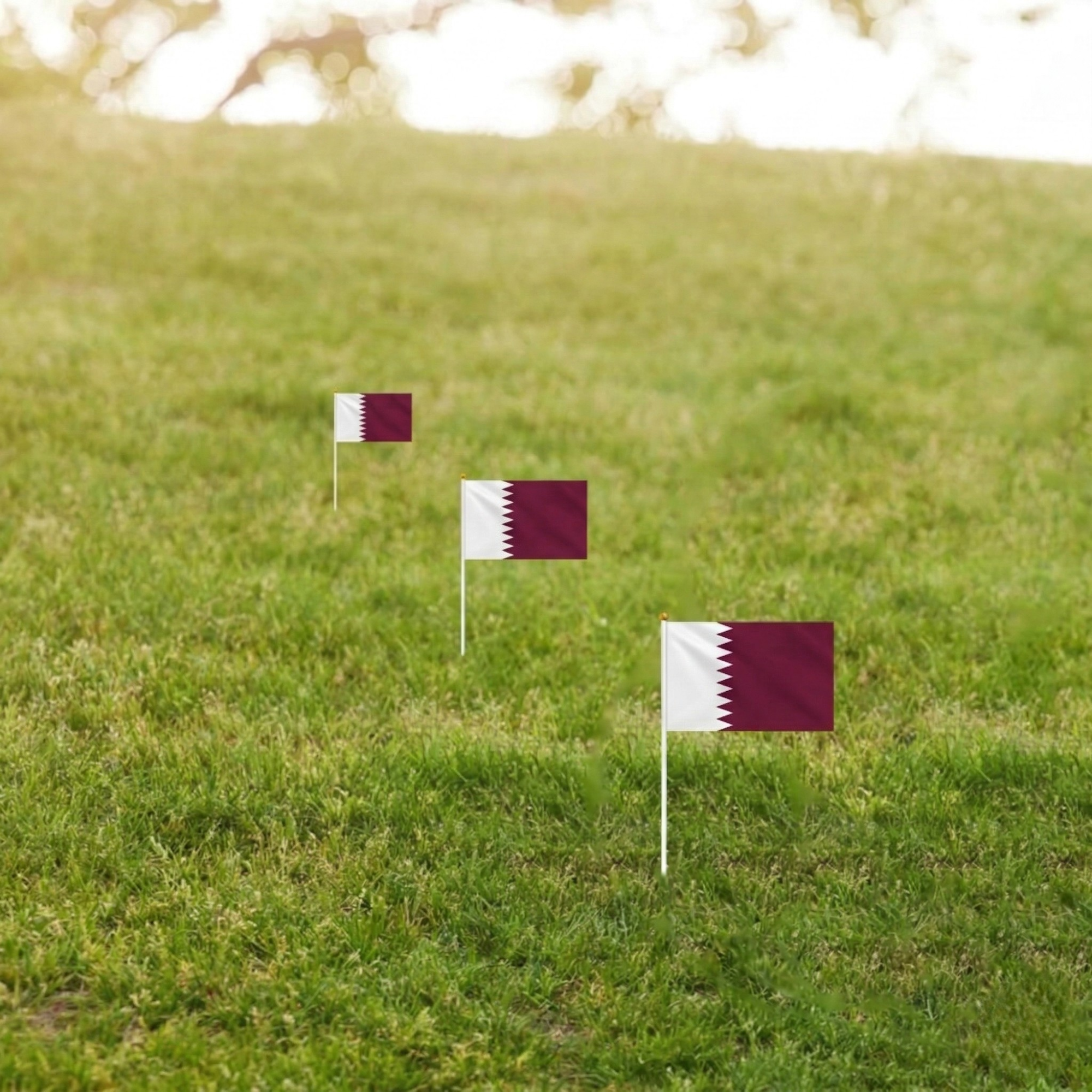 10 Pieces Of Official FIFA 2026 Qatar Mini Flags