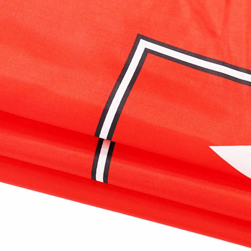 Franconia Bavarian Flags close-up showing fabric texture and vivid colors