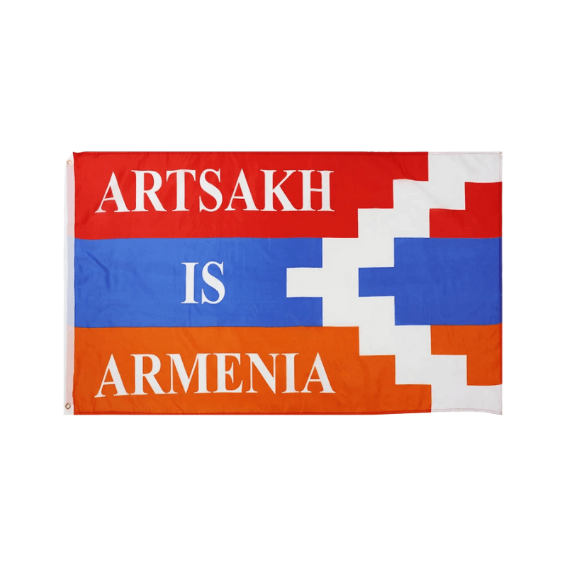 Nagorno Karabakh Armenia Flag-Globe Flags