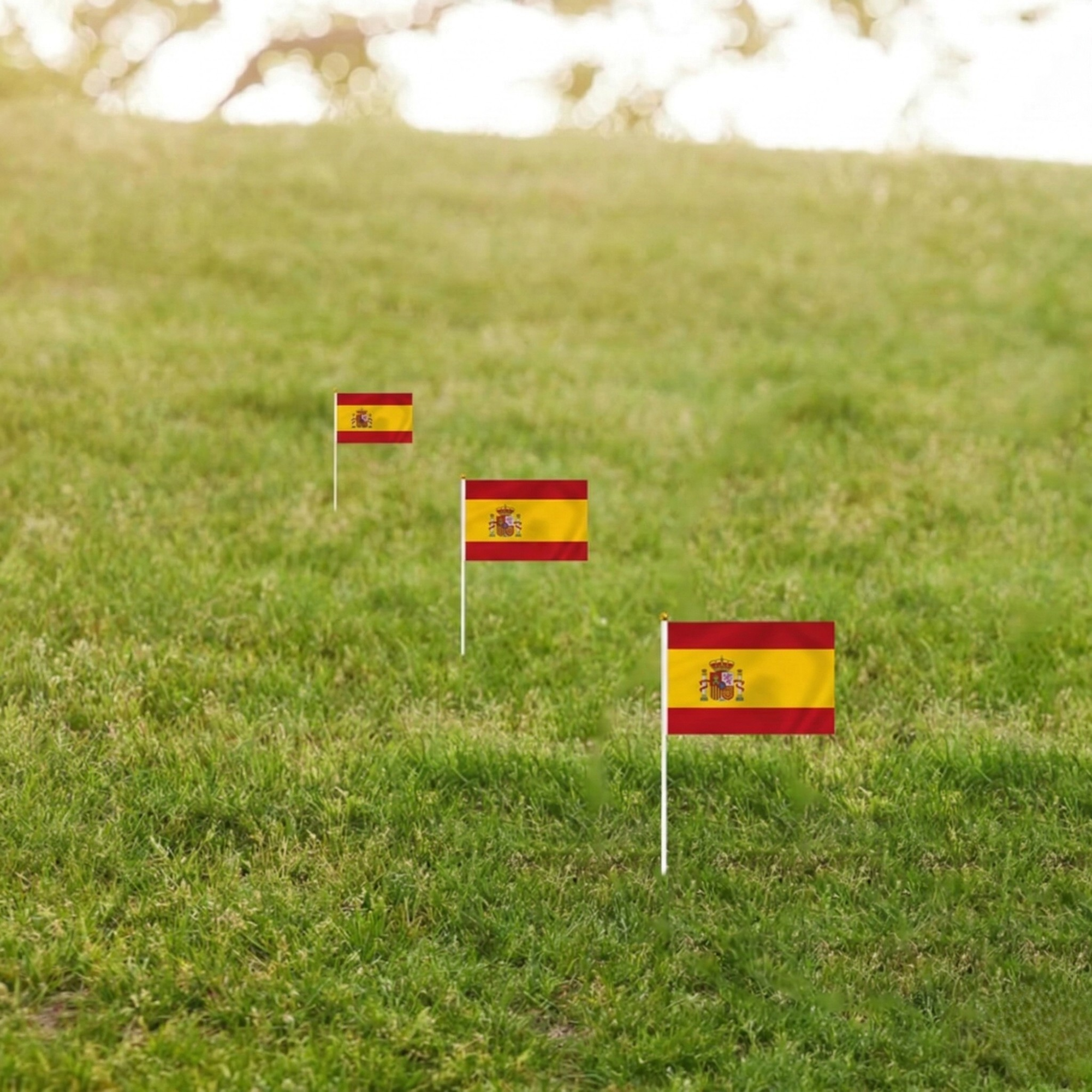10 Pieces Of Official FIFA 2026 Spain Mini Flags